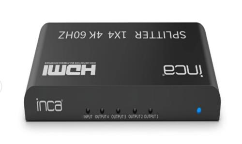 INCA IHSK-460 HDMI Splitter 1 in 4Out 4K 60Hz Switch 4 LÜ HDMI ÇOKLAYICI